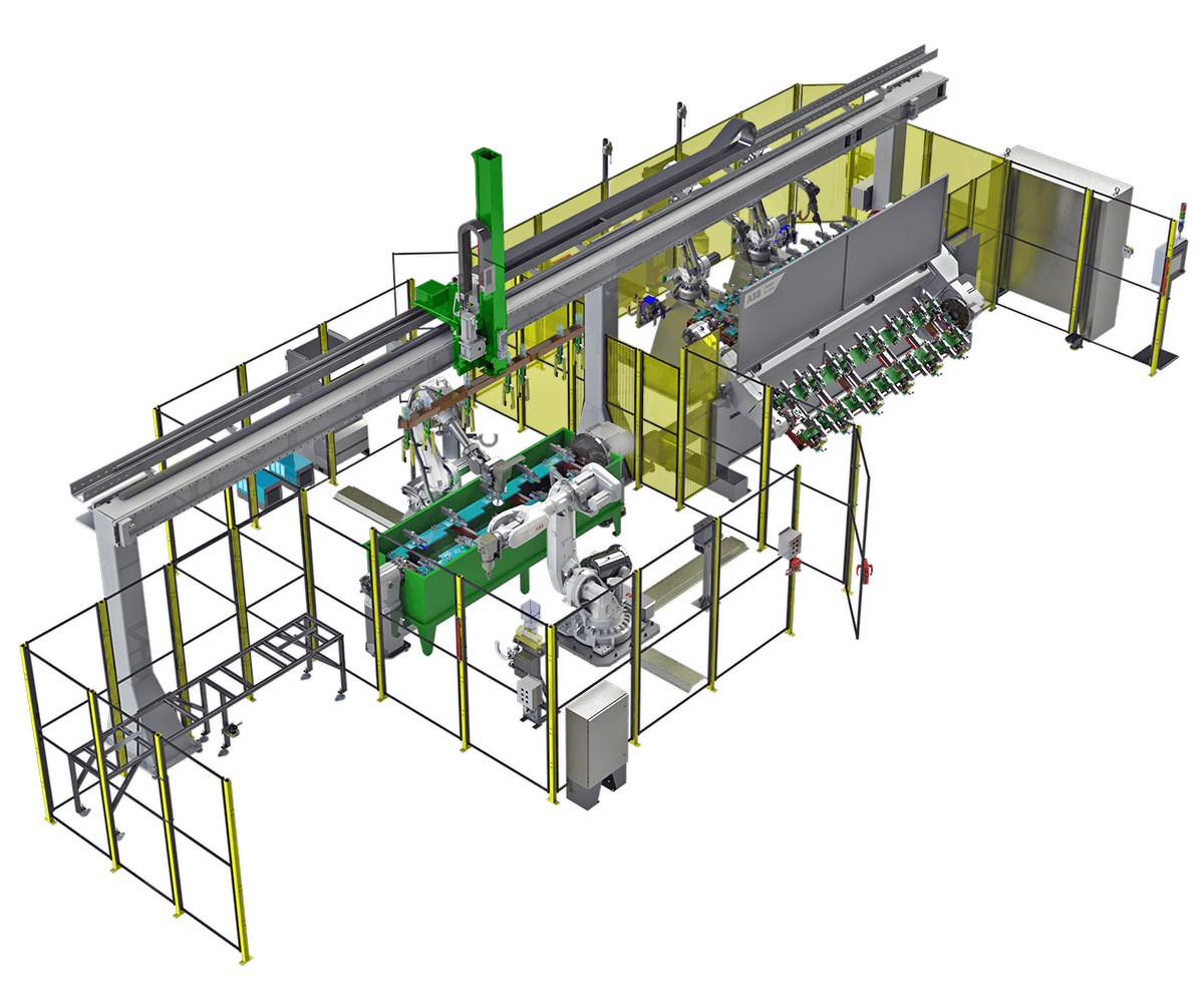 Material Removal automation cell