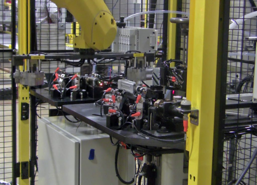 Engine Component Robotic Assembly System