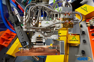 Addere Additive welding system close up Addere Additive welding system close up
