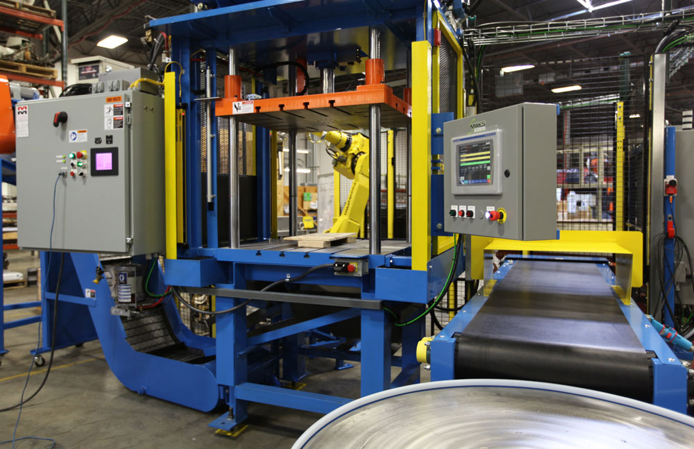 Robot Die-Cast Machine Tending Automation