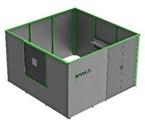 Laser Safe Room for Laser Welding Cart 