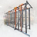 roll storage cutting rack