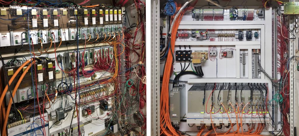plc upgrade before and after