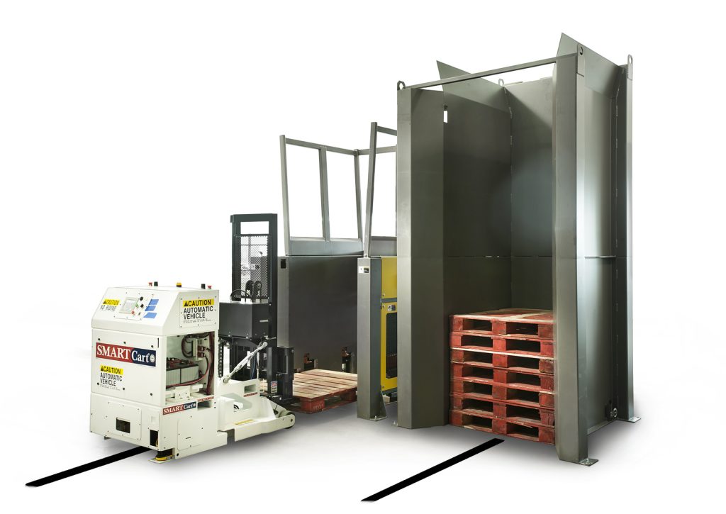 AGV pallet handler