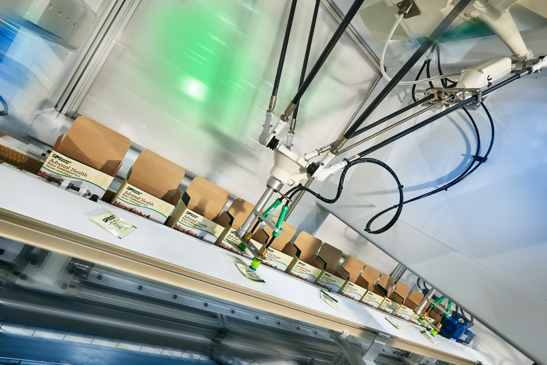 Food shop packaging robots