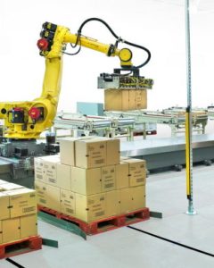 Floortrack Robot Palletizing Cell Floortrack Robot Palletizing Cell