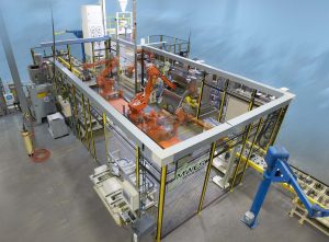 robot machine tending system